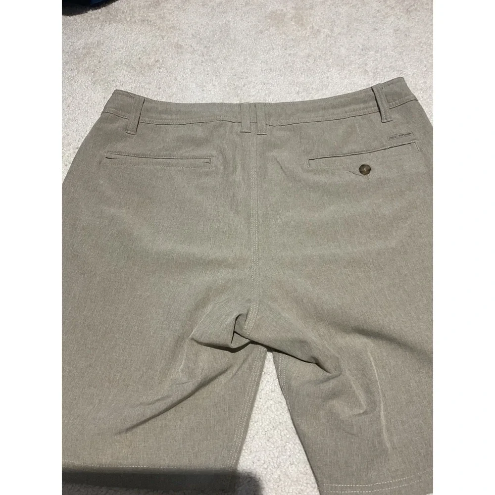 O'Neill Hybrid Walk Shorts Men's Size 33 Gray Stretch Performance Casual Golf Sh